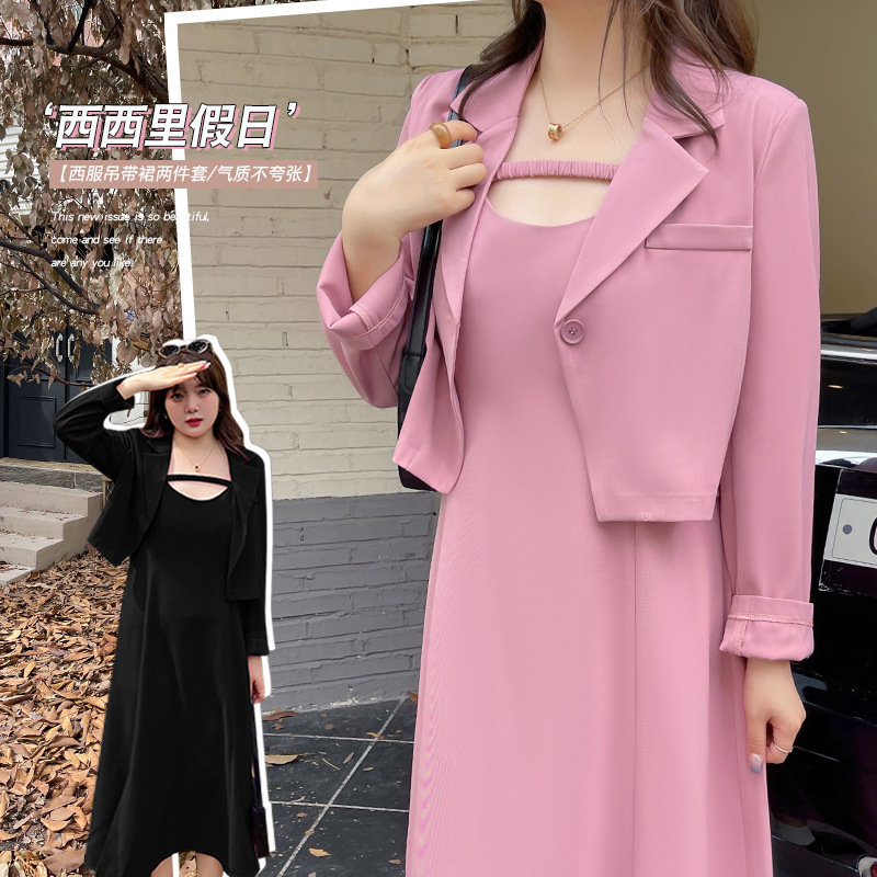 名媛风韩版常规OL气质西服套装潮