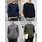 男士 26冬 针织 ▎无缝一体 ▎松软亲肤显瘦 衣橱刚需 100山羊绒