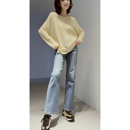 清风微凉/三醋酸天丝套头针织衫