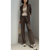 爽感 环保再生纤维 运动休闲 连帽上衣 26新 长裤 春日放风套装