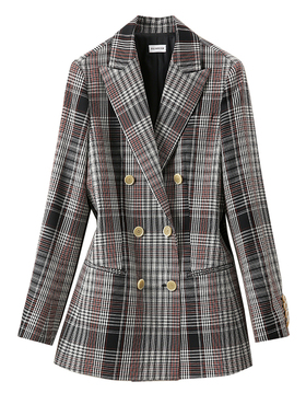 【WT0835301】意*利 挺阔立体肌纹 新初剪羊毛 加捻精质逆袭~外套