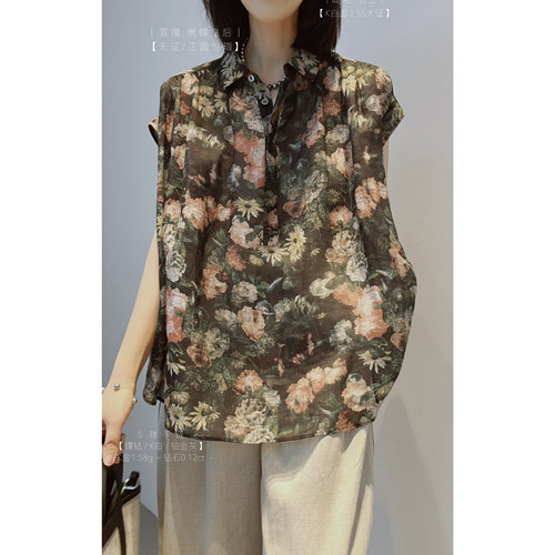 -生如夏花~出行无烦恼【100苎麻/艺术印花】五件套夏季新品の