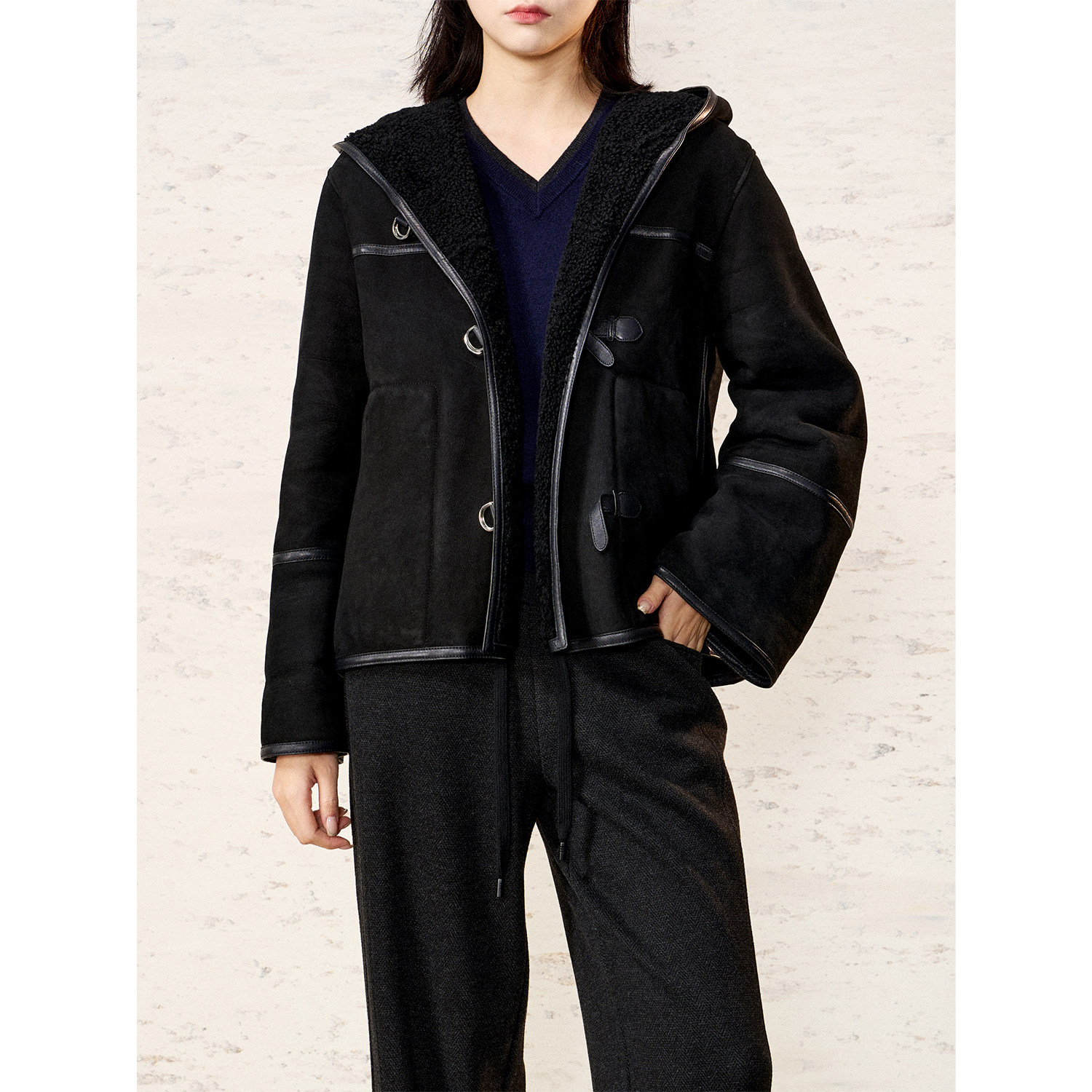 【PC1025968】正品LACON拉贡 纯哑天花板级+手作加强型 皮毛一体,女装/女士精品,皮草,淘宝优惠券,粉丝福利购,淘宝优惠卷