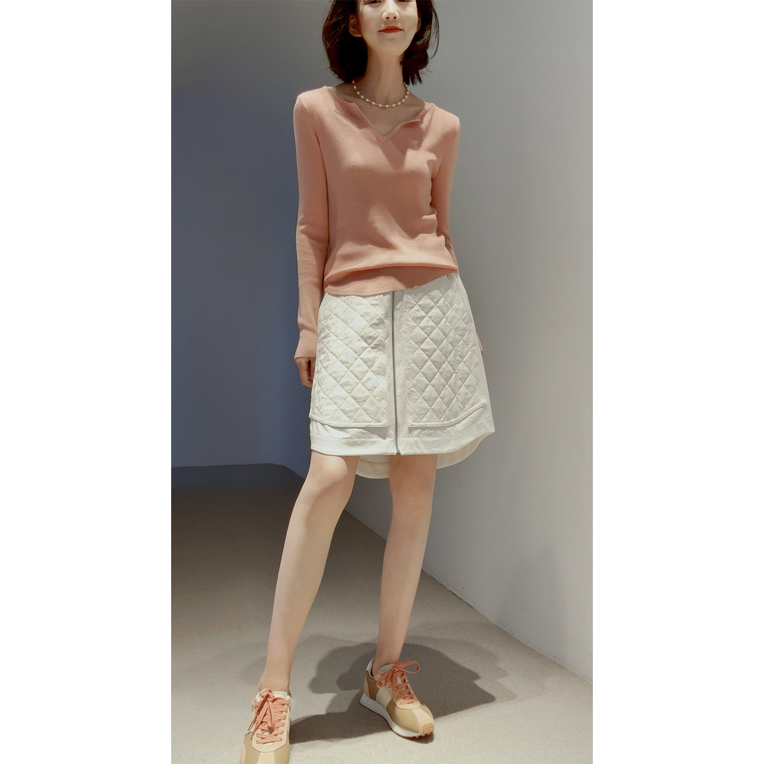 26春~心动信号【真丝+羊绒+莱赛尔/轻▪柔▪弹】奶油感~V领针织衫