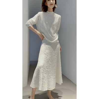 *禾升及白厂丝羊毛提花针织系列