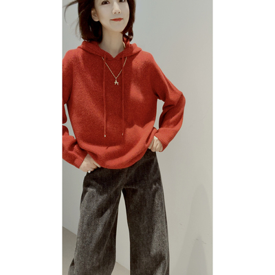 六股合_絕美夹花_康赛尼羊绒套衫