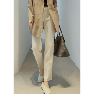 加密 挺括抗皱舒弹 高克重 通勤休闲 25秋冬 针织西裤 王簰刚需