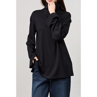 笈简佰搭宽松长袖 冬雪绒神T 羊毛加持 温暖亲肤 T恤 抓绒剪毛