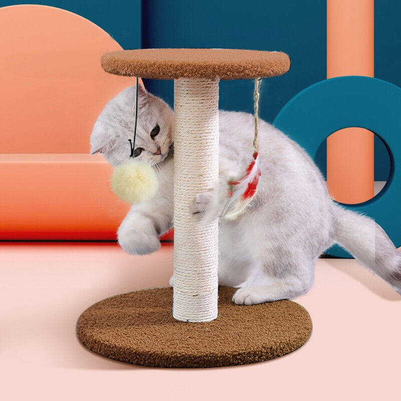 派乐特猫爬架猫抓柱猫树猫架子跳台剑麻抓板猫玩具猫咪磨爪用品使用感如何?