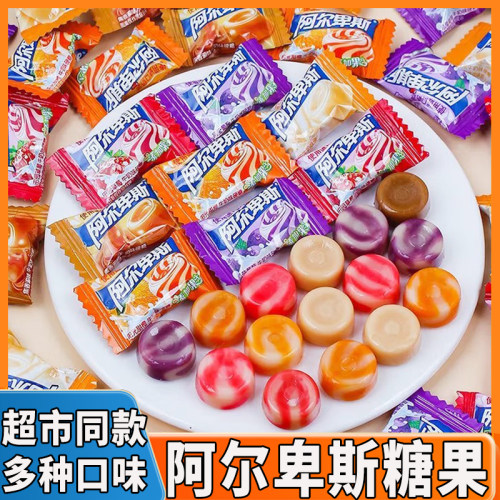 阿尔卑斯硬糖混合口味散装结婚庆喜礼糖专用特浓牛奶糖果零食批发