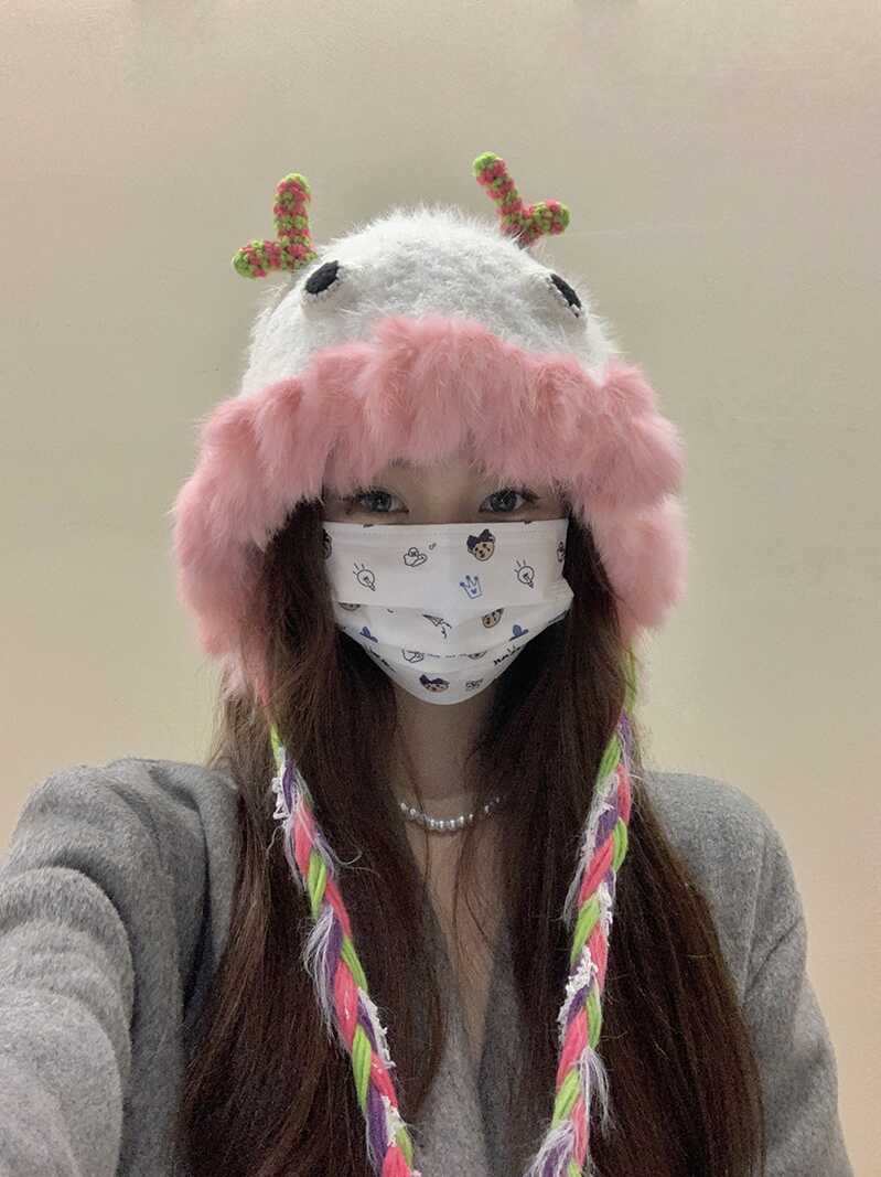 帽子新款秋冬季大头围宽松ins