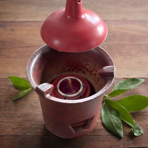 山楂釉煮茶炉家用酒精炉