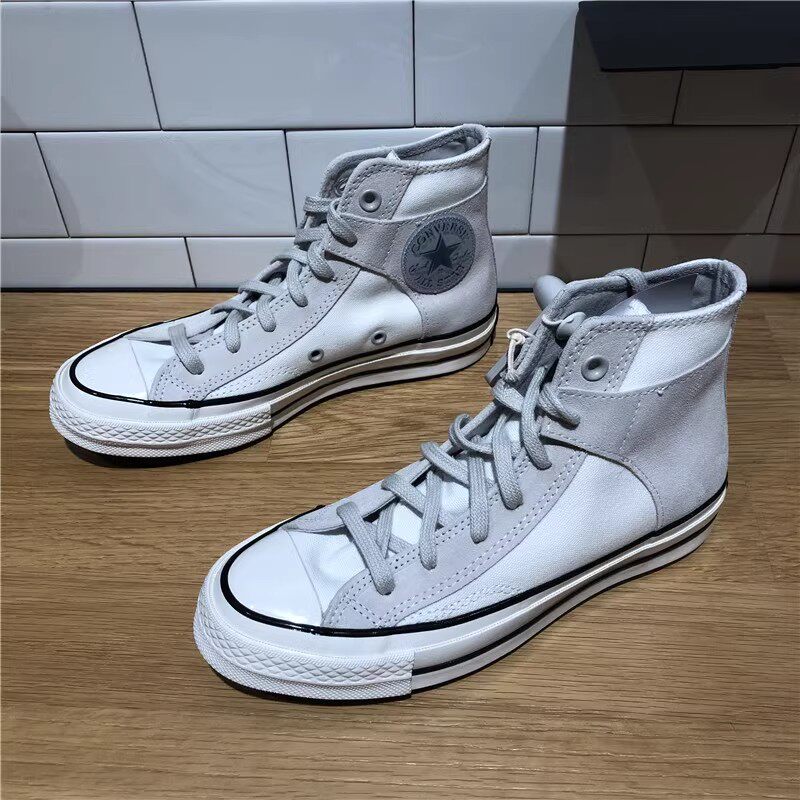 converse匡威新款1970s翻毛皮拼接男女高帮复古休闲鞋板鞋a01780c