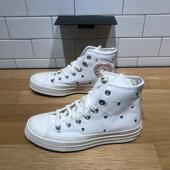 CONVERSE匡威 1970S甜酷风闪钻感珠珠链条男女高帮帆布鞋 A10304C