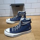 透气帆布鞋 CONVERSE匡威 1970S男女学院风徽章刺绣休闲鞋 A12448C