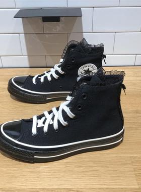 CONVERSE匡威1970S蕾丝甜酷朋克风男女高帮拼接休闲帆布鞋A10026C