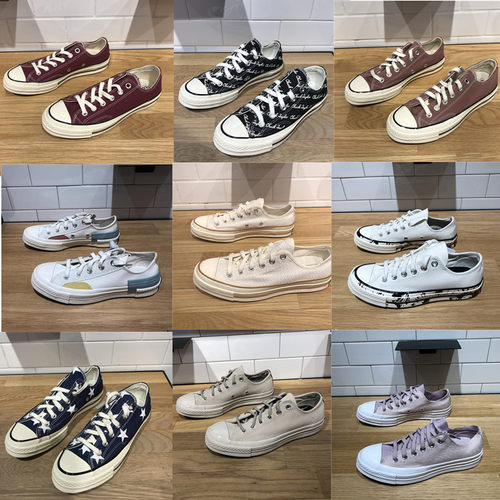 Converse/匡威男女低帮帆布鞋