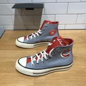 CONVERSE匡威1970s拼色3D刺绣字母男女高帮休闲透气帆布鞋 A06194C