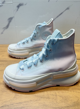 CONVERSE匡威 RunStar Legacy女子渐变夹心厚底增高帆布鞋A09108C