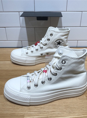 CONVERSE匡威All Star Lift Y2K串珠女子厚底增高鞋帆布鞋A06096C