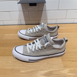 CONVERSE匡威 新品All Star浅棕色女子低帮休闲复古帆布鞋A16068C