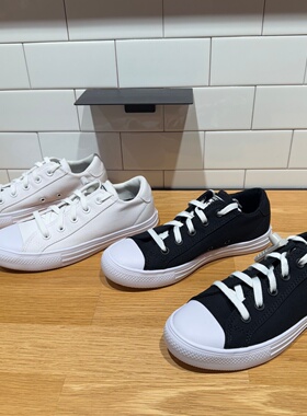 CONVERSE匡威春秋All Star纯色男女低帮透气休闲鞋帆布鞋 A19307C