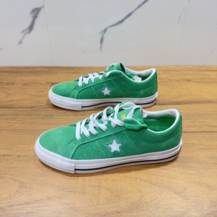 CONVERSE匡威One Star Pro绿色翻毛皮低帮男女休闲滑板鞋 A08481C