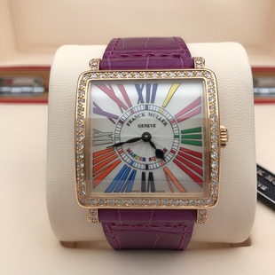 全新法兰克穆勒女表FM6002玫瑰金原镶钻女神款