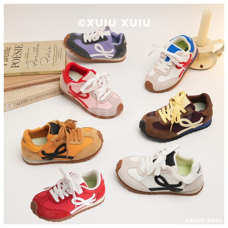 罗系复古儿童机能运动鞋春秋阿甘