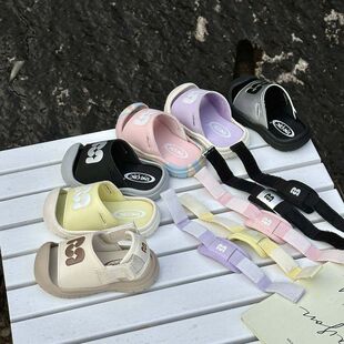 the cbc kids『韩系M风』儿童机能包头凉鞋两穿魔术贴男女童学步