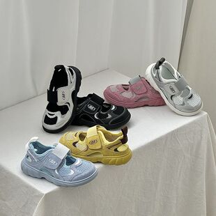 THE CBC KIDS『韩系机能』儿童凉鞋男女童透气运动板鞋夏