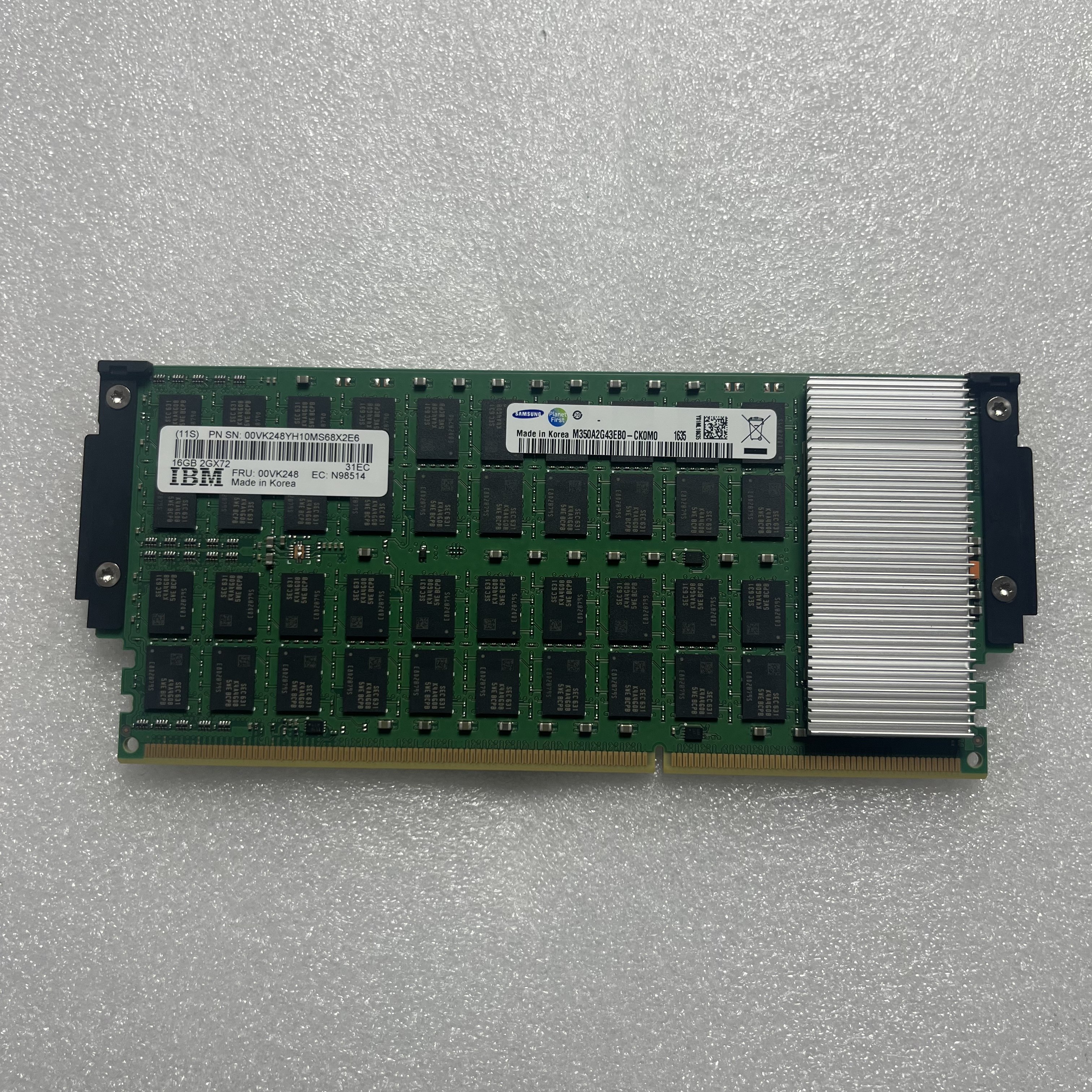 IBM EM96 EM8P 00VK248 三星16GB DDR4内存 31EC 小型机内存