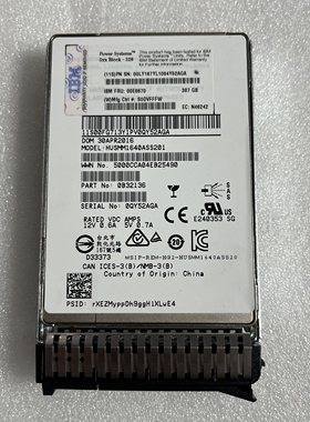 IBM 小型机硬盘 00E8670 00E8672 00LY167 00LY184 0B32136 387G