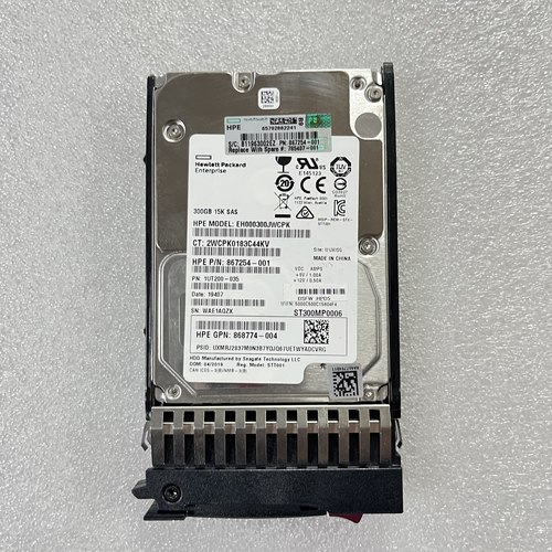 HP/惠普 785407-001 300G 15K SAS 12G 2.5 服务器硬盘785099-B21