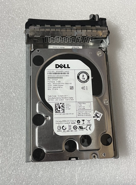 Dell/戴尔 0YY34F WD2000FYYG 2T 2TB 7.2K 6G SAS 3.5服务器硬盘