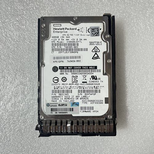 HP 759548-001 EH0600JDYTL 748385-003 759221-006 600G 15K硬盘
