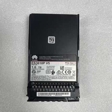 03033HQG 02352LKQ 华为 1.6TB SSD SAS 2.5寸 HWE52P431T6M005N