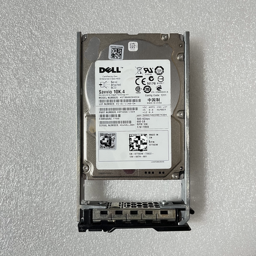 DELL 7T0DW 07T0DW 600G 10K 6G 2.5 SAS 服务器硬盘ST9600204SS
