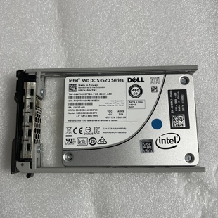 480G SATA SSD 戴尔DELL 固态硬盘 S3520 2.5 064TMJ Intel
