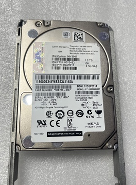 IBM Storwize V3700 00Y2432 00Y2507 1.2T SAS 2.5寸 存储硬盘