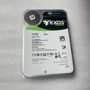 希捷 12T硬盘12Tb EXOS X14 X16 X18银河ST12000NM0008 001G 000J