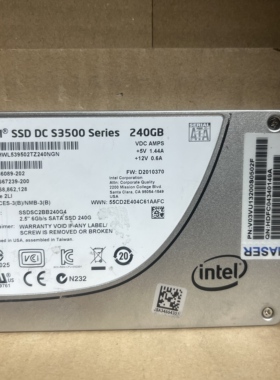 Intel/英特尔S3500 240G SATA 2.5寸 mlc 固态硬盘企业级 ssd