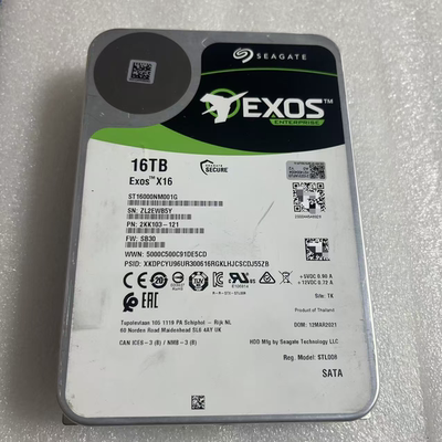 希捷16T硬盘16TB机械硬盘X16银河企业级ST16000NM001G氦气EXOS