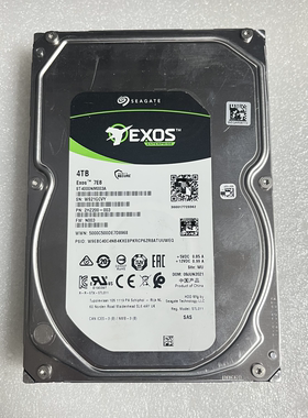 原拆Seagate/希捷ST4000NM0025/003A 4T SAS 企业级服务器硬盘4TB