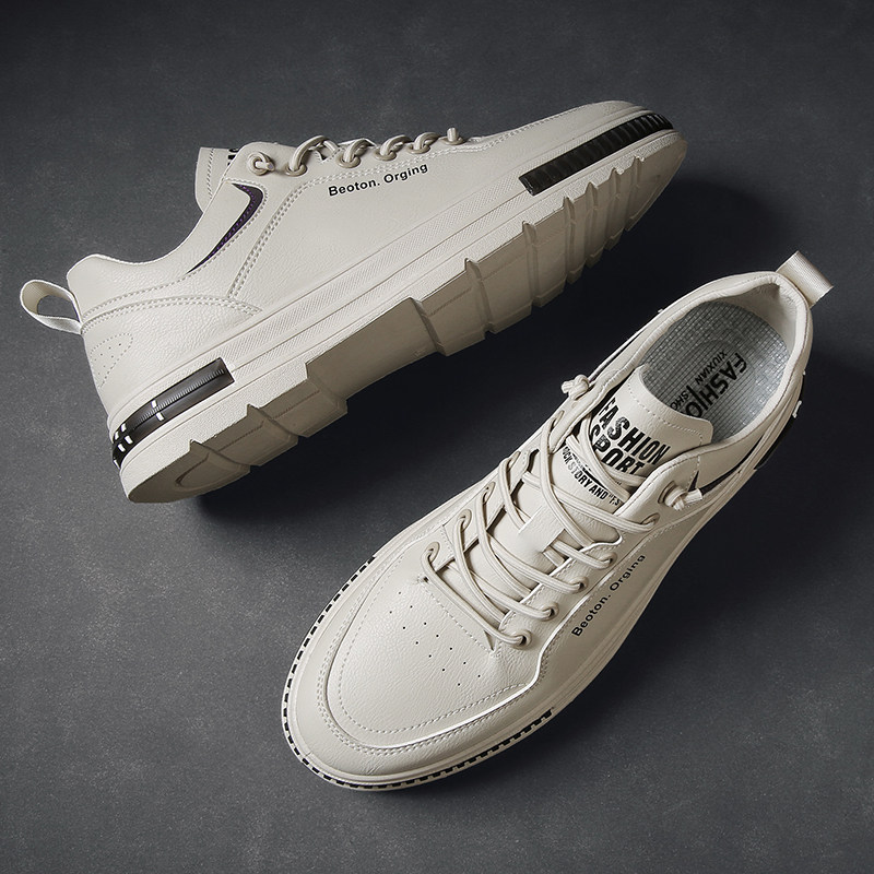 2024夏季新款小白潮鞋老爹男款男鞋百搭休闲运动板鞋皮鞋网红爆款