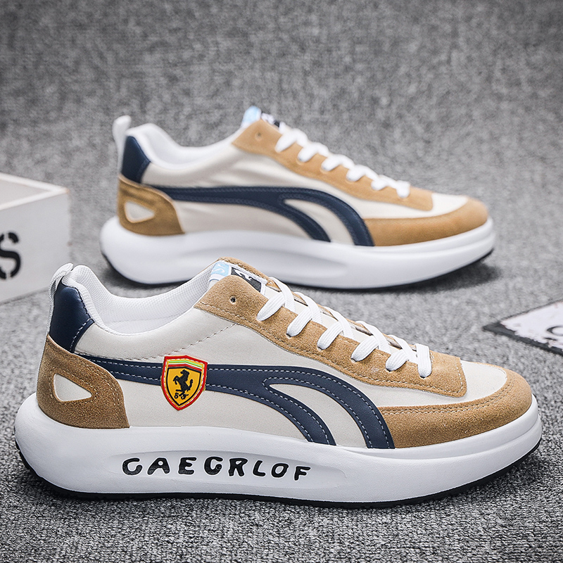 低帮男款百搭厚底潮鞋板鞋