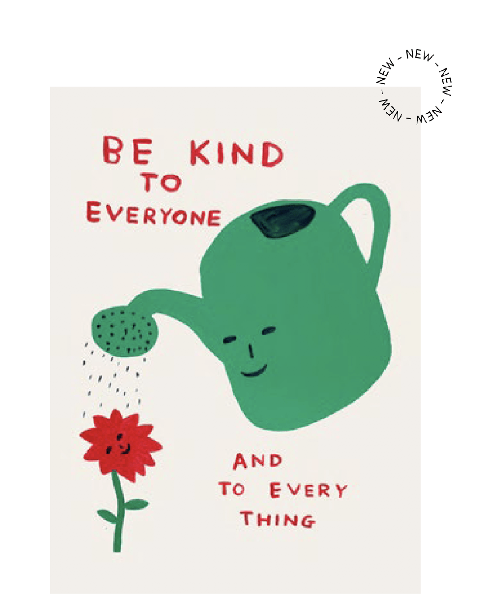 Be Kind 创意挂布茶巾 David Shrigley 趣味墙饰挂毯