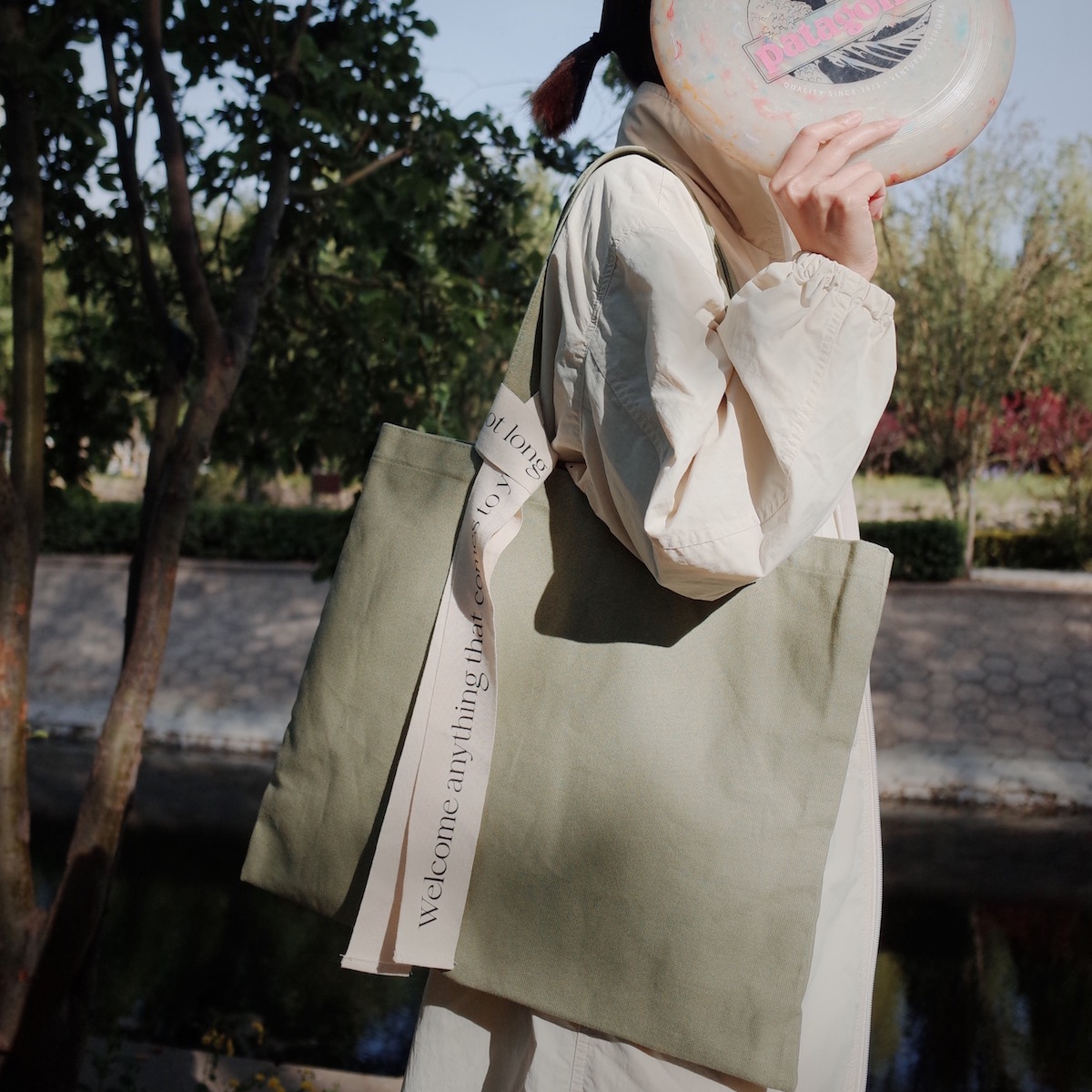 原创纪德诗歌文艺帆布包