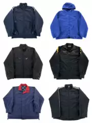 Vintage Old School Jacket American Retro Japanese Streetwear Distressed Loose Fall Winter Jacket X7