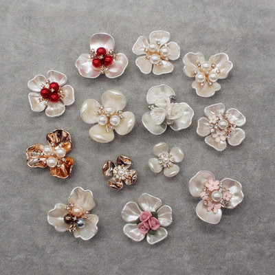 汉服珍珠花朵结婚新娘饰品配件